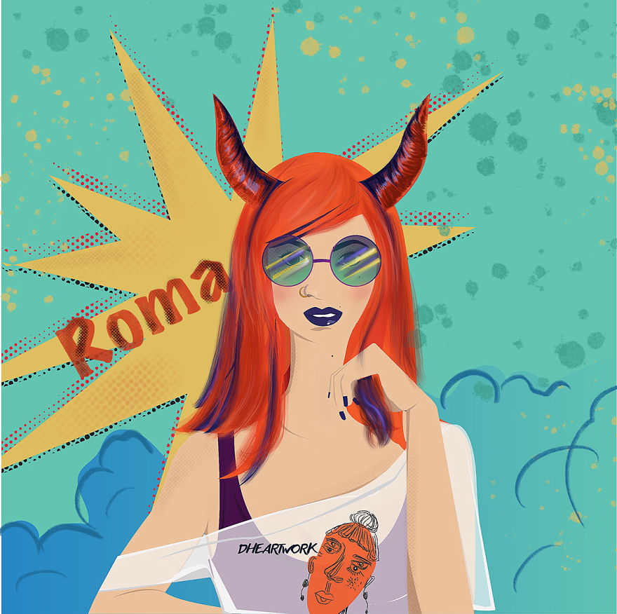 Mine Alter Ego -Roma's Life Illustrated