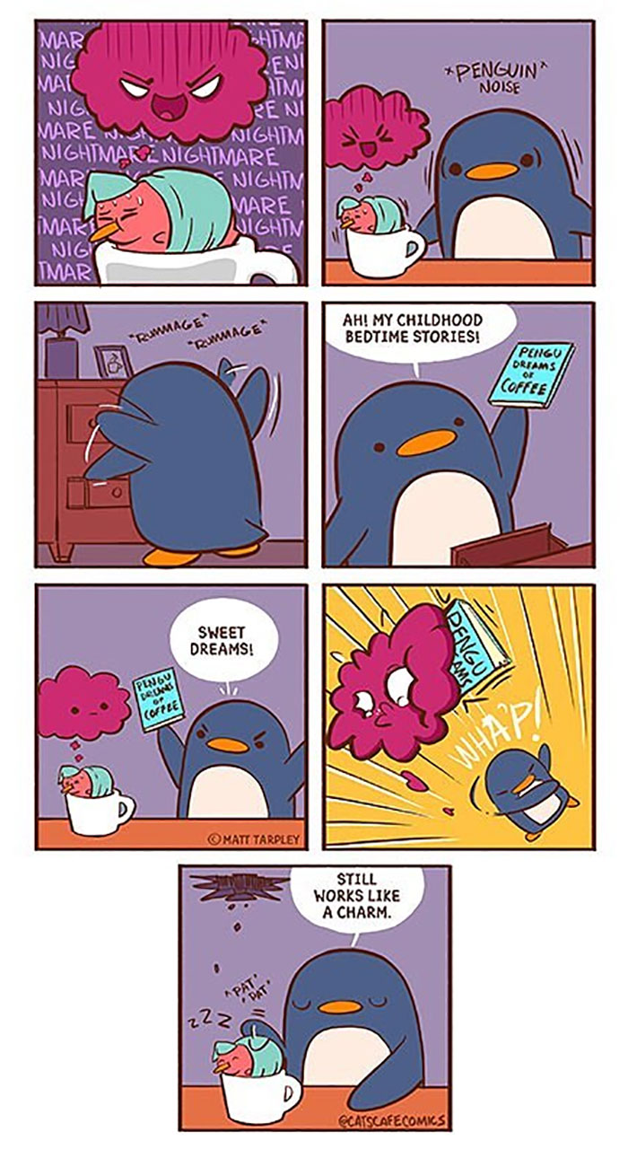 32 Wholesome Comics By Cat's Cafe That Will Brighten Your Day.