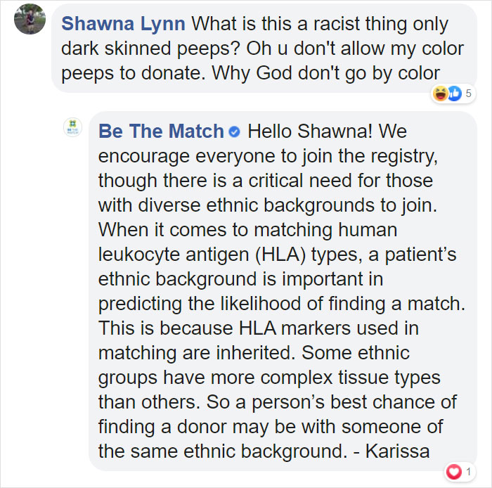 'Black Donors Needed:' People Call This Ad 'Racist', Receive A Calm Answer About Why They're Wrong 'Black Donors Needed:' People Call This Ad 'Racist', Receive A Calm Answer About Why They're Wrong