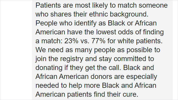 'Black Donors Needed:' People Call This Ad 'Racist', Receive A Calm Answer About Why They're Wrong 'Black Donors Needed:' People Call This Ad 'Racist', Receive A Calm Answer About Why They're Wrong