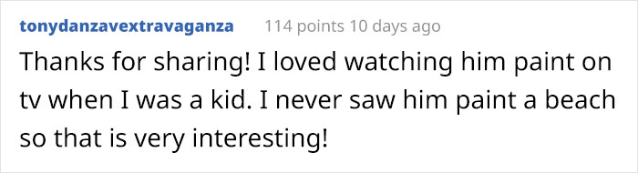 People Are Flooding The Bob Ross Art Exhibition In Virginia And The Captions Are Beyond Wholesome