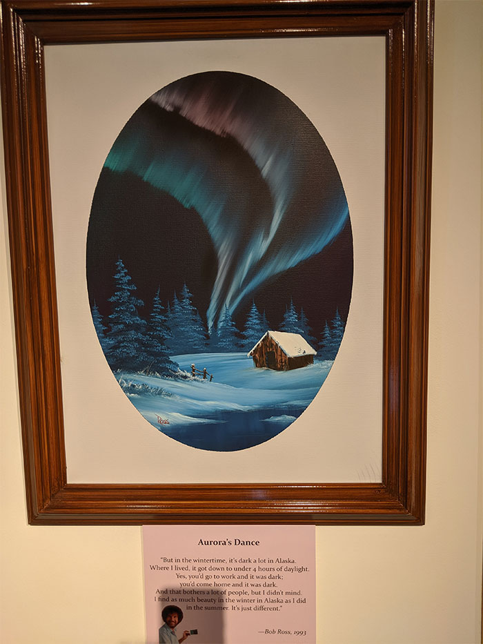 People Are Flooding The Bob Ross Art Exhibition In Virginia And The Captions Are Beyond Wholesome People Are Flooding The Bob Ross Art Exhibition In Virginia And The Captions Are Beyond Wholesome