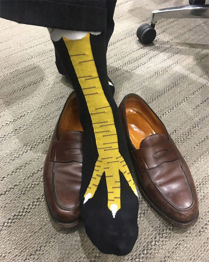 Chicken Leg Socks Are A Thing And They Look Hilarious (19 Pics) Chicken Leg Socks Are A Thing And They Look Hilarious (19 Pics)