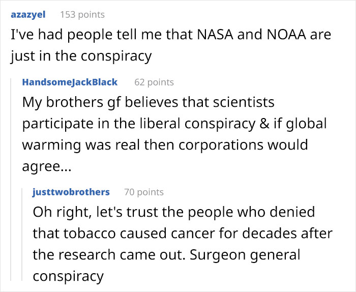 Person That Doesn't Believe In Climate Change Says 'SJWs' Can't 'Explain The Science', Gets Shut Down With Exactly That