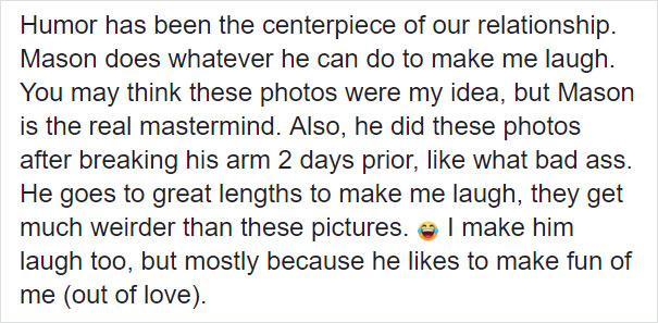 This Couple Just Got Engaged, And Their Photo Shoot Is Both Hilarious And Awesome (14 Pics) This Couple Just Got Engaged, And Their Photo Shoot Is Both Hilarious And Awesome (14 Pics)