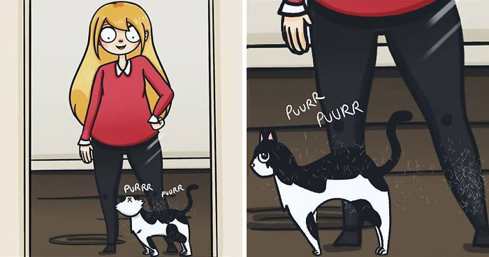 20 Comics By A French Artist Filled With Light-Hearted Humor And Daily Realities (New Pics)