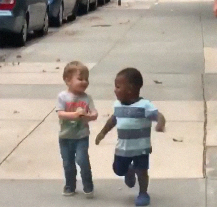 Toddler Best Friends Hug Like They Haven't Seen Each Other For Years When It's Actually Just Been 2 Days Toddler Best Friends Hug Like They Haven't Seen Each Other For Years When It's Actually Just Been 2 Days