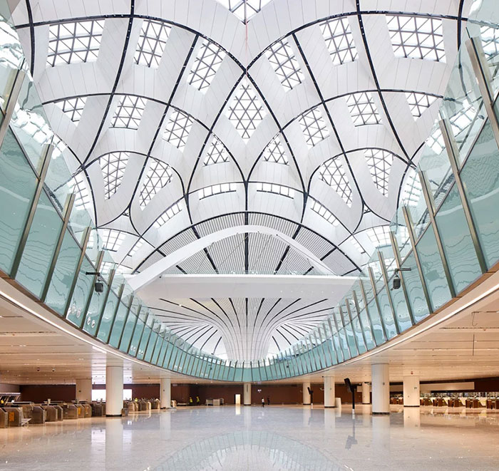 Beijing Opens A New Airport With The World's Largest Terminal That Has A Roof Window The Size Of 25 Football Fields