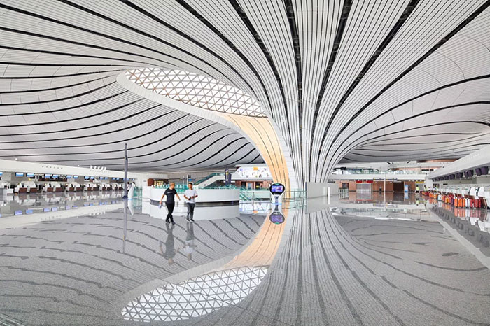 Beijing Opens A New Airport With The World's Largest Terminal That Has A Roof Window The Size Of 25 Football Fields
