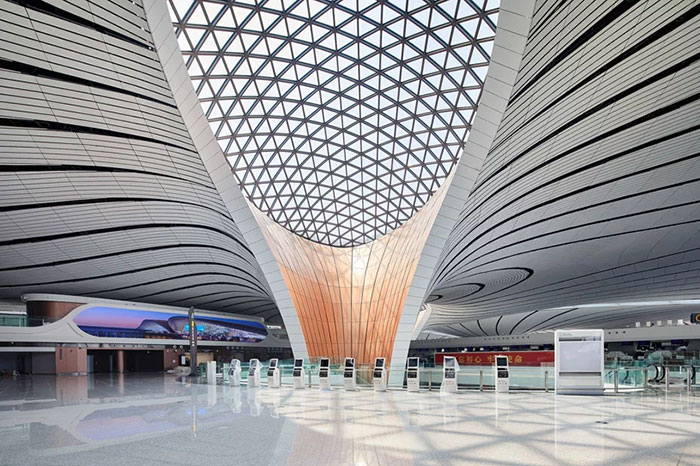 Beijing Opens A New Airport With The World's Largest Terminal That Has A Roof Window The Size Of 25 Football Fields
