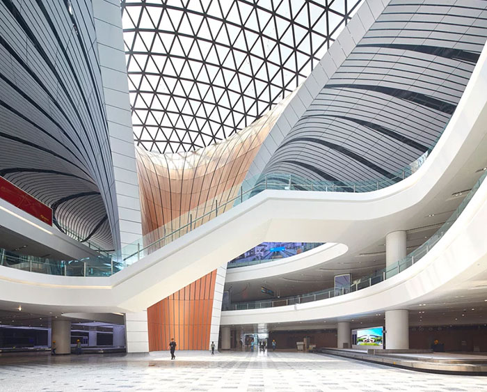Beijing Opens A New Airport With The World's Largest Terminal That Has A Roof Window The Size Of 25 Football Fields