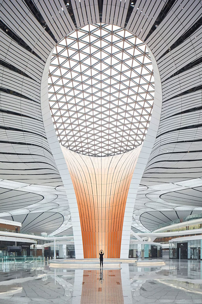 Beijing Opens A New Airport With The World's Largest Terminal That Has A Roof Window The Size Of 25 Football Fields