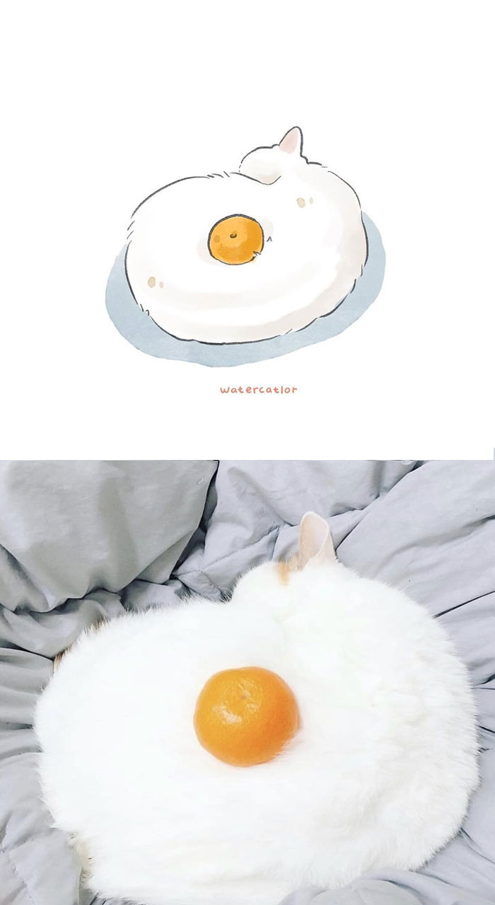 Digital-Watercolor-Cat-Paintings-Watercatlor