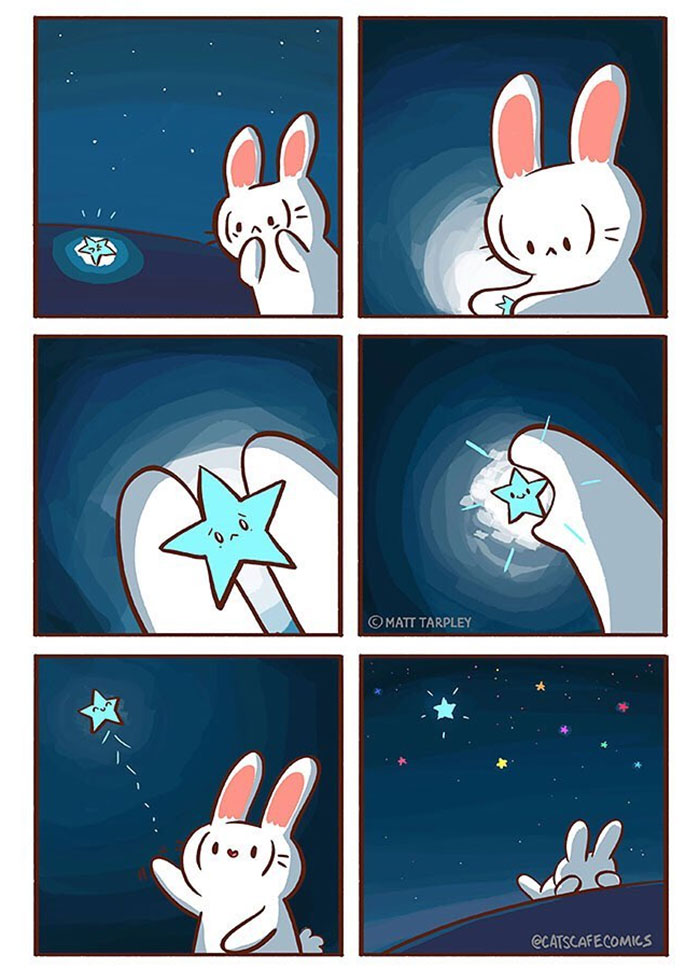 32 Wholesome Comics By Cat's Cafe That Will Brighten Your Day.