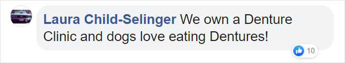 Family Spends Hours Looking For Grandma‘s Lost Dentures Only To Find Them In Their Dog's Mouth Family Spends Hours Looking For Grandma‘s Lost Dentures Only To Find Them In Their Dog's Mouth
