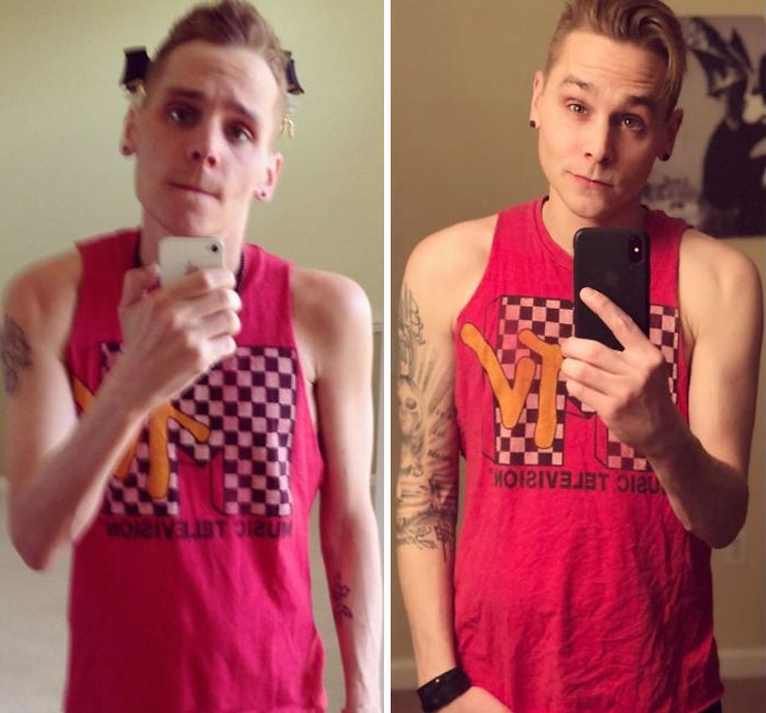 The Difference 4 Years Off Drugs Makes