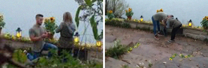 Girl Becomes A Bush On The Day Of Her Sister's Engagement So She Could Capture The Moment Unnoticed Girl Becomes A Bush On The Day Of Her Sister's Engagement So She Could Capture The Moment Unnoticed