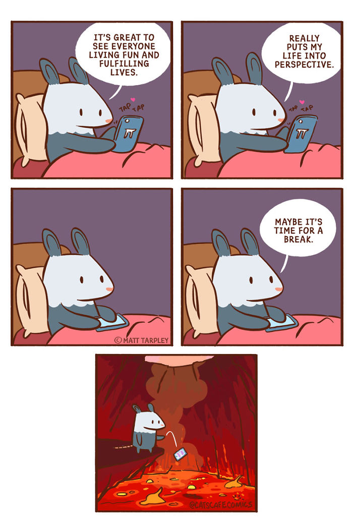 32 Wholesome Comics By Cat's Cafe That Will Brighten Your Day.