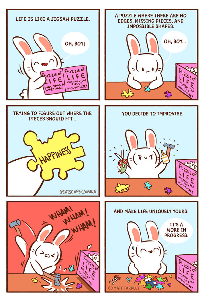 32 Wholesome Comics By Cat's Cafe That Will Brighten Your Day.