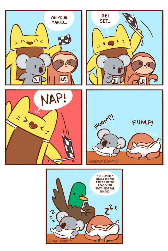 32 Wholesome Comics By Cat's Cafe That Will Brighten Your Day.