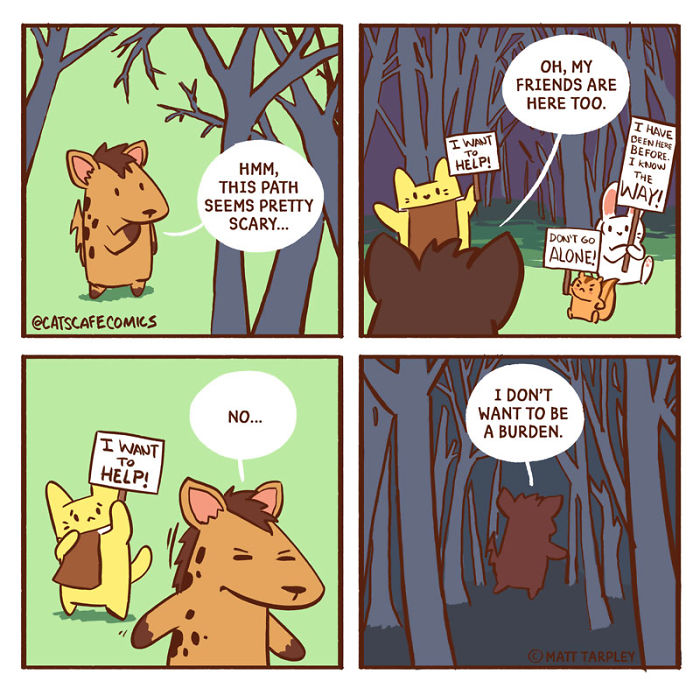 32 Wholesome Comics By Cat's Cafe That Will Brighten Your Day.