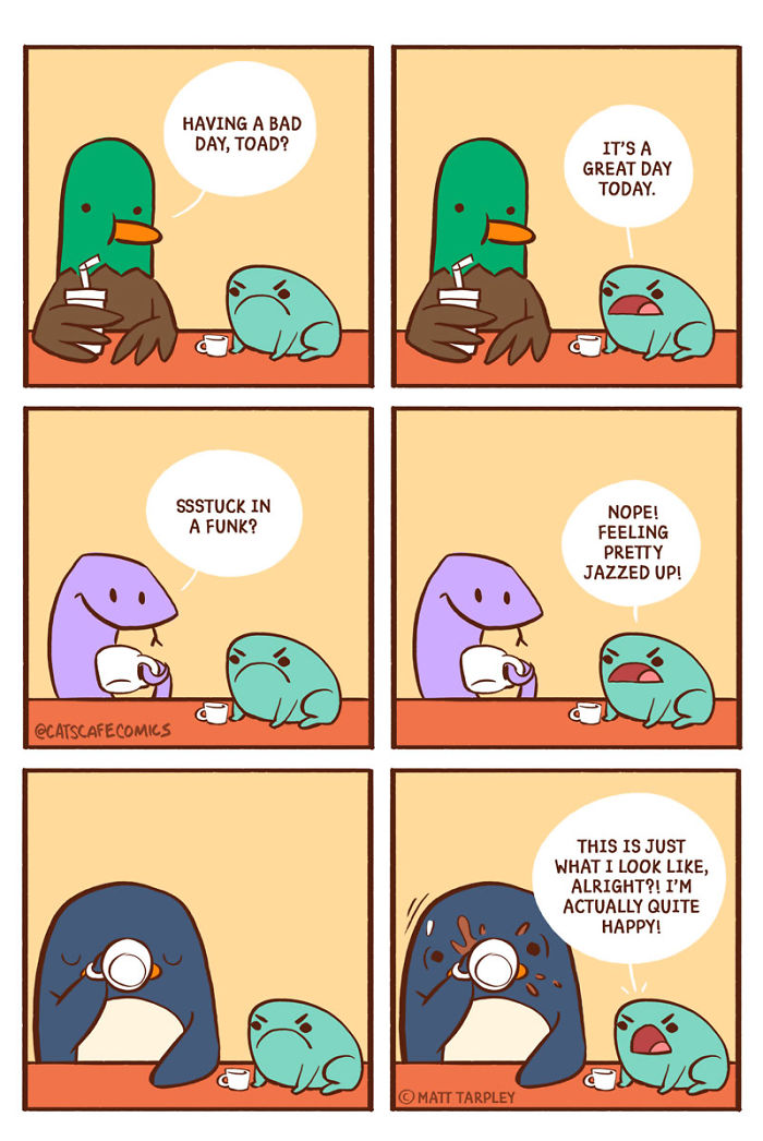 32 Wholesome Comics By Cat's Cafe That Will Brighten Your Day.