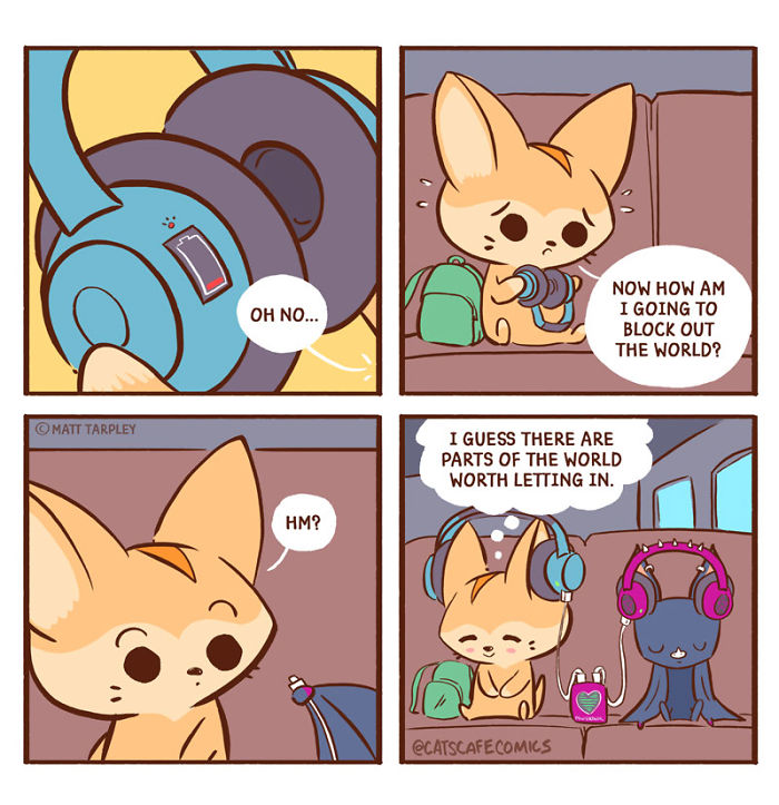 32 Wholesome Comics By Cat's Cafe That Will Brighten Your Day.