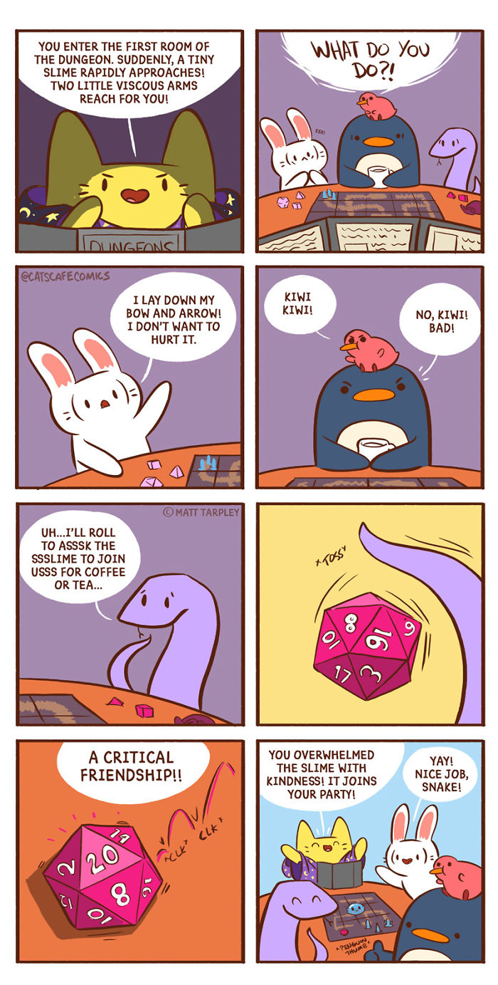 32 Wholesome Comics By Cat's Cafe That Will Brighten Your Day.