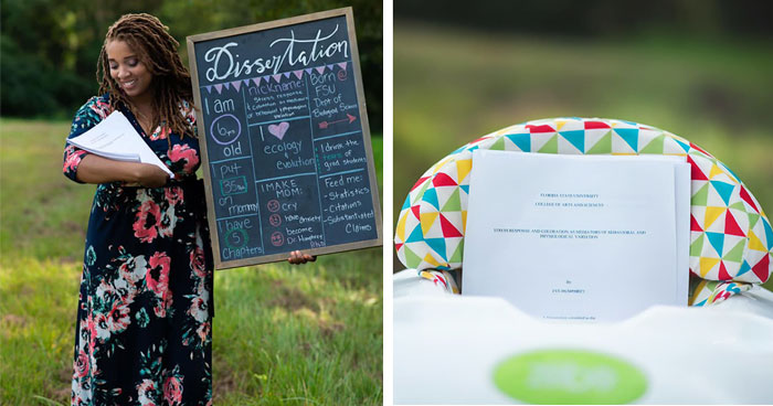 This Doctor Goes Viral After Having A Newborn Photoshoot With Her 6 Y.O. Result – A Dissertation