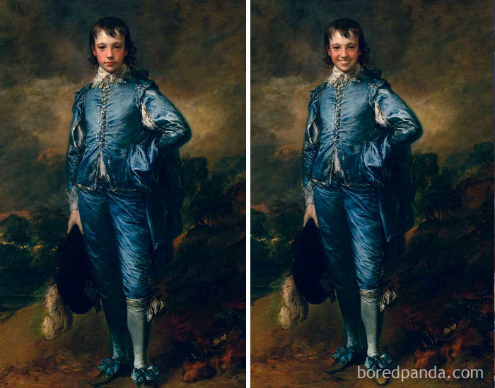 The Blue Boy By Thomas Gainsborough