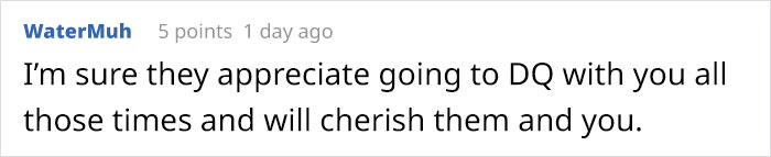 Once A Week This Dad And His Three Sons Used To Visit DQ As A Tradition, But Now He's There Alone