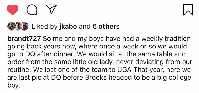 Once A Week This Dad And His Three Sons Used To Visit DQ As A Tradition, But Now He's There Alone Once A Week This Dad And His Three Sons Used To Visit DQ As A Tradition, But Now He's There Alone