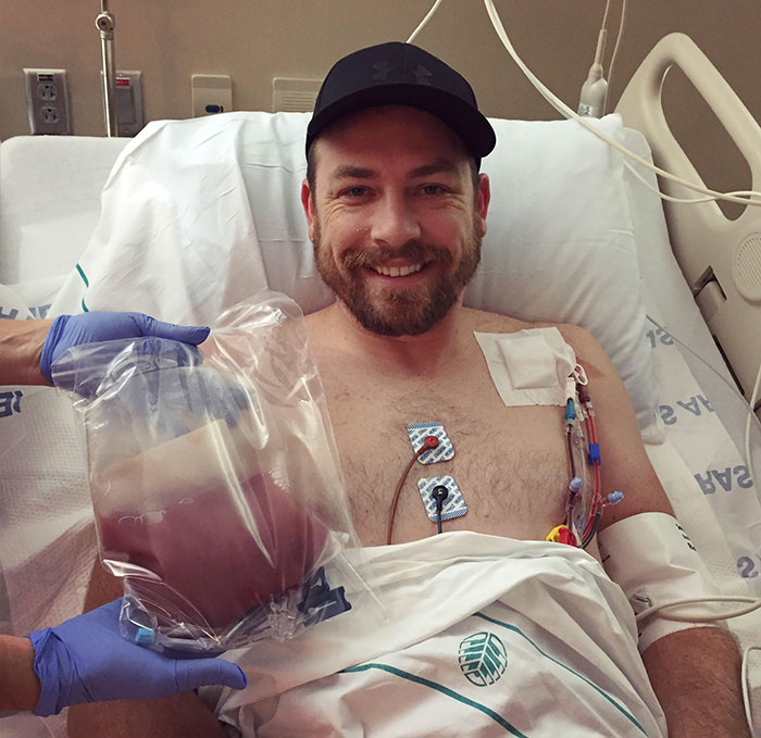 4 Years Ago I Had The Honor Of Being A Bone Marrow Donor To My Brother Who Had Stage 4 Cancer For The 4th Time. We Just Celebrated 4 Years Cancer Free