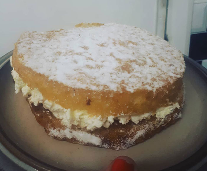 My Mum Always Made Me A Birthday Cake. Every Year For 44 Years. Two Months Since She Died And My Old Dad Tried His Hardest And My Heart Melted