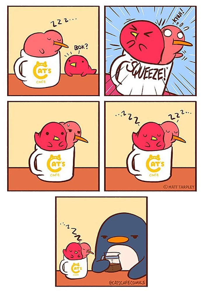 32 Wholesome Comics By Cat's Cafe That Will Brighten Your Day.