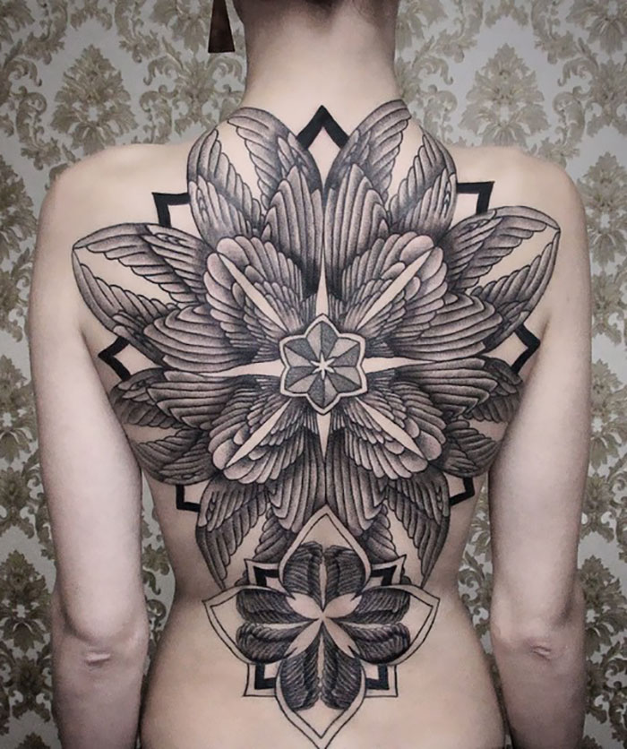 Back Mandala