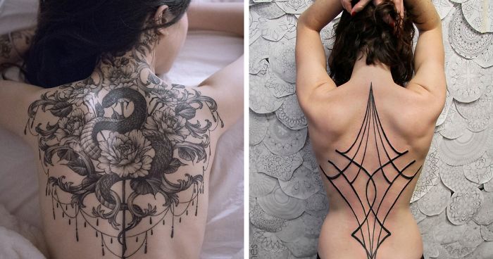 30 Impressive Back Tattoos That Are Masterpieces