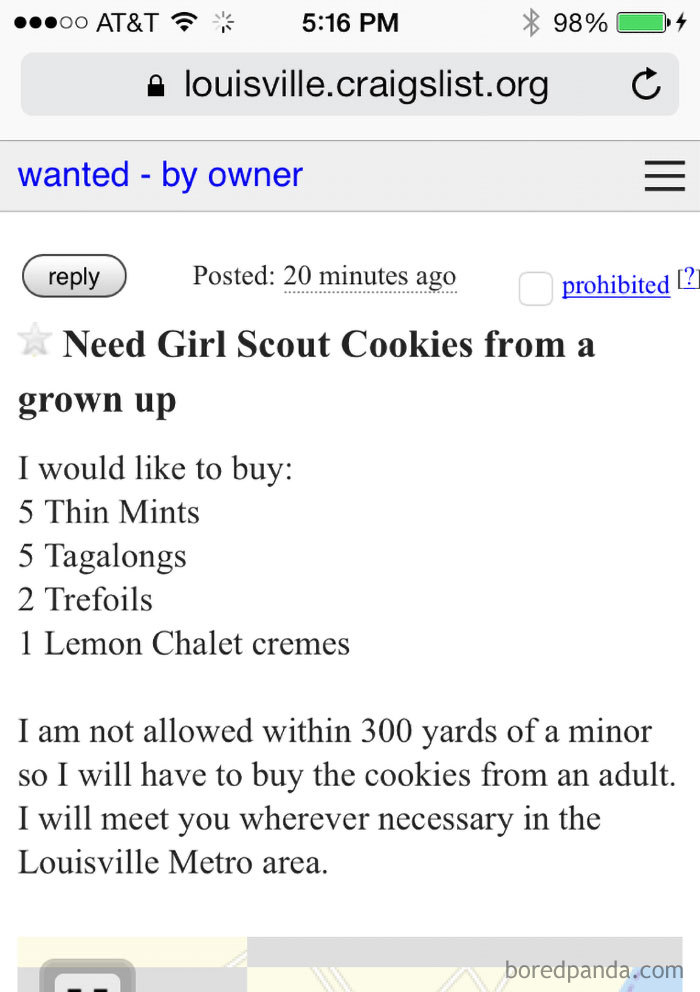 Craigslist Cookie Creep