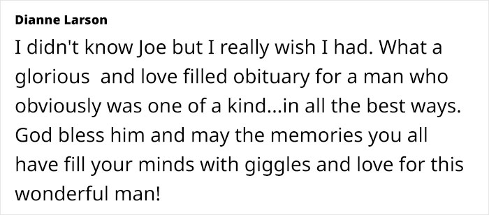 People Are Laughing At The Hilariously Savage Obituary Of An 82-Year-Old Prankster Written By His Family