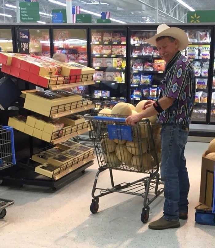 I Found The Guy From All Those Elementary School Math Problems At Walmart