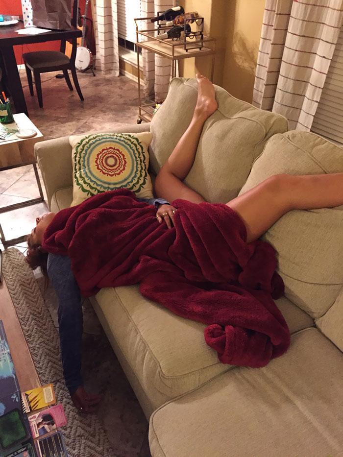 My Wife Naps Like This