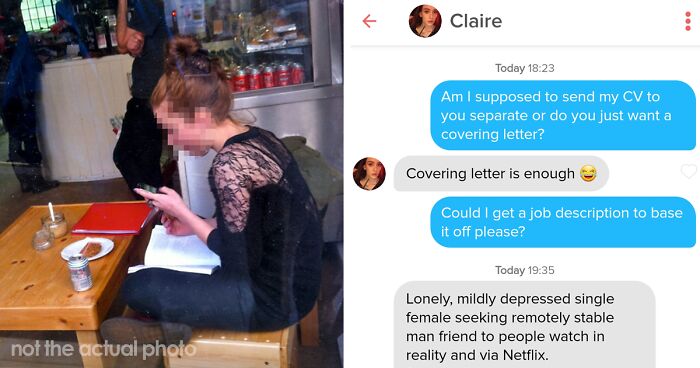 Guy Sends A ‘Cover Letter’ To His Tinder Match Who’s A Business Teacher, Completely Nails It
