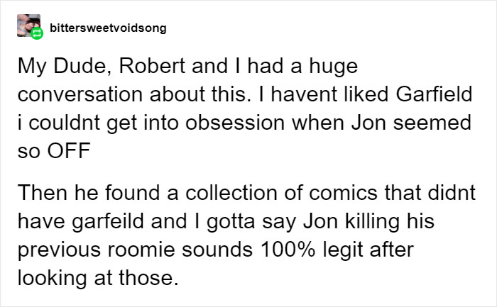 Someone Shows That Garfield Has A Dark Side By Pointing Out That Jon Possibly Killed Odie's Former Owner Someone Shows That Garfield Has A Dark Side By Pointing Out That Jon Possibly Killed Odie's Former Owner