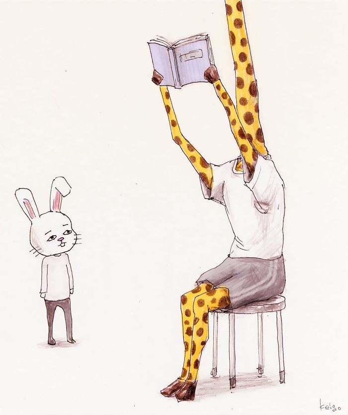 Giraffe-Life-Problems-Illustrations-Keigo