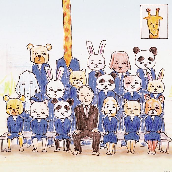 Giraffe-Life-Problems-Illustrations-Keigo