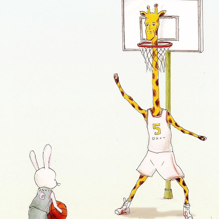 Giraffe-Life-Problems-Illustrations-Keigo