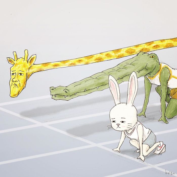 Giraffe-Life-Problems-Illustrations-Keigo
