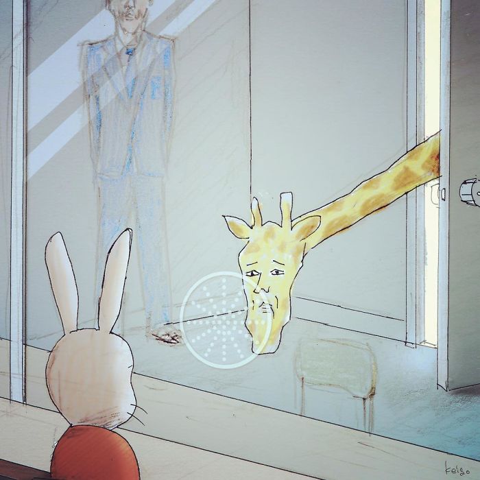 Giraffe-Life-Problems-Illustrations-Keigo