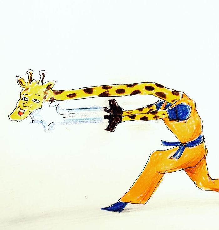 Giraffe-Life-Problems-Illustrations-Keigo