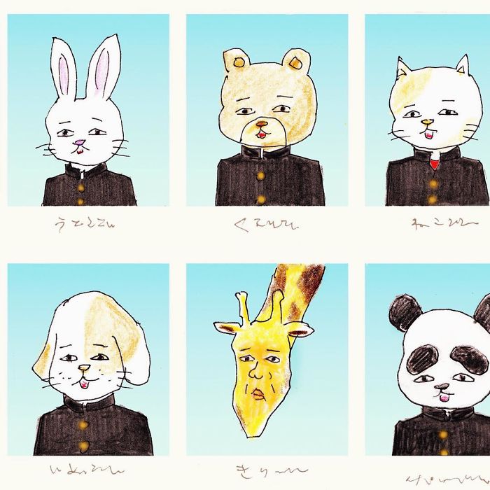 Giraffe-Life-Problems-Illustrations-Keigo